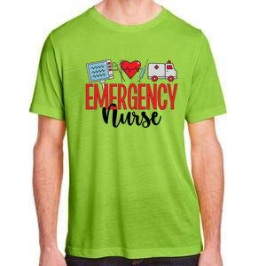 Emergency Nurse Er Nurse Emergency Room Nurse Funny Gift Adult ChromaSoft Performance T-Shirt