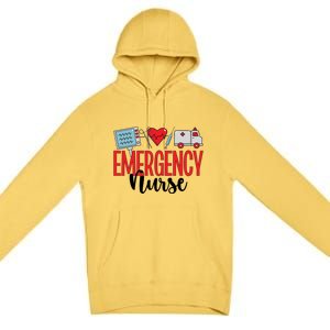 Emergency Nurse Er Nurse Emergency Room Nurse Funny Gift Premium Pullover Hoodie