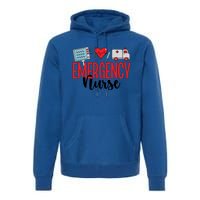 Emergency Nurse Er Nurse Emergency Room Nurse Funny Gift Premium Hoodie