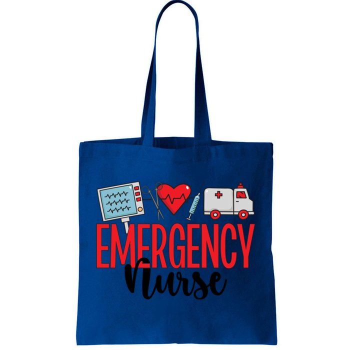 Emergency Nurse Er Nurse Emergency Room Nurse Funny Gift Tote Bag