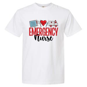 Emergency Nurse Er Nurse Emergency Room Nurse Funny Gift Garment-Dyed Heavyweight T-Shirt