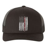 Emergency Nurse Er Nurse Thin Red Line Flag Yupoong Adult 5-Panel Trucker Hat