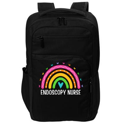 Endoscopy Nurse Endo Nurse Rainbow Gi Colon Nursing Meaningful Gift Impact Tech Backpack