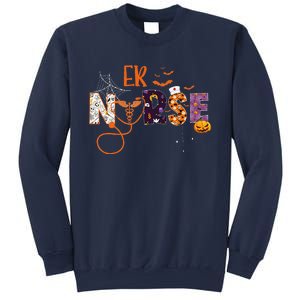 Emergency Nurse ER Nurse Halloween Spooky Season Nursing Sweatshirt