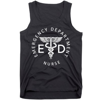 Emergency Nurse ED Nurse ER Emergency Department Nurse Week Tank Top