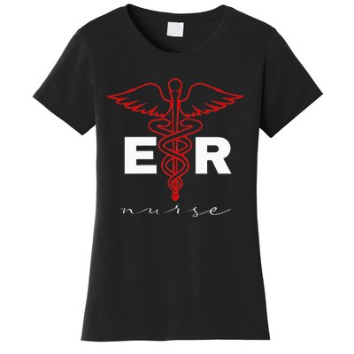 Er Nurse Emergency Department Registered Nurses Week Women's T-Shirt