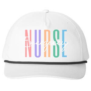 Er Nurse Emergency Room Nurse Registered Nurse Meaningful Gift Snapback Five-Panel Rope Hat