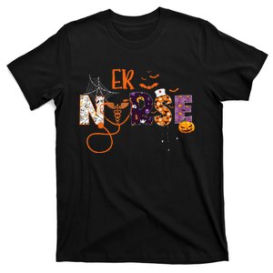 Emergency Nurse ER Nurse Halloween Spooky Season Nursing T-Shirt