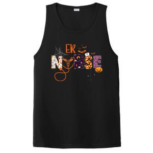 Emergency Nurse ER Nurse Halloween Spooky Season Nursing PosiCharge Competitor Tank