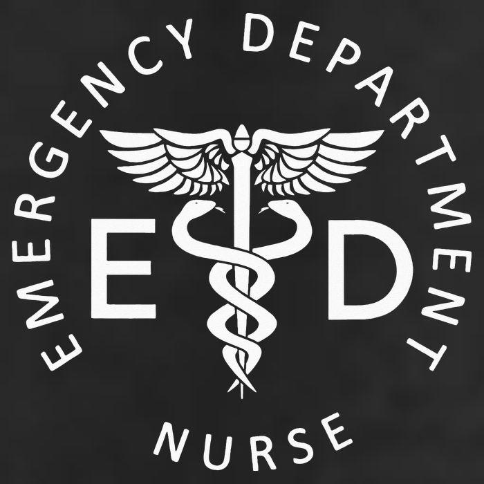 Emergency Nurse ED Nurse ER Department Week 7 Panel Mesh Trucker Snapback Hat