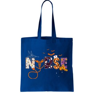 Emergency Nurse ER Nurse Halloween Spooky Season Nursing Tote Bag