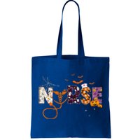 Emergency Nurse ER Nurse Halloween Spooky Season Nursing Tote Bag