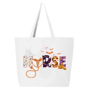 Emergency Nurse ER Nurse Halloween Spooky Season Nursing 25L Jumbo Tote