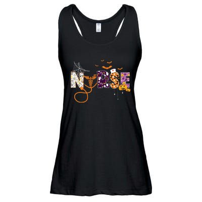 Emergency Nurse Er Nurse Halloween Spooky Season Nursing Ladies Essential Flowy Tank