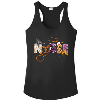 Emergency Nurse Er Nurse Halloween Spooky Season Nursing Ladies PosiCharge Competitor Racerback Tank