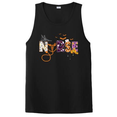 Emergency Nurse Er Nurse Halloween Spooky Season Nursing PosiCharge Competitor Tank