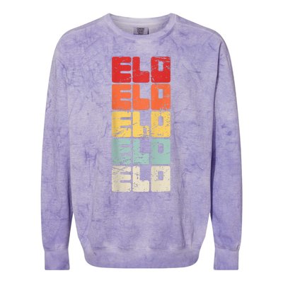 Elo Name Colorblast Crewneck Sweatshirt