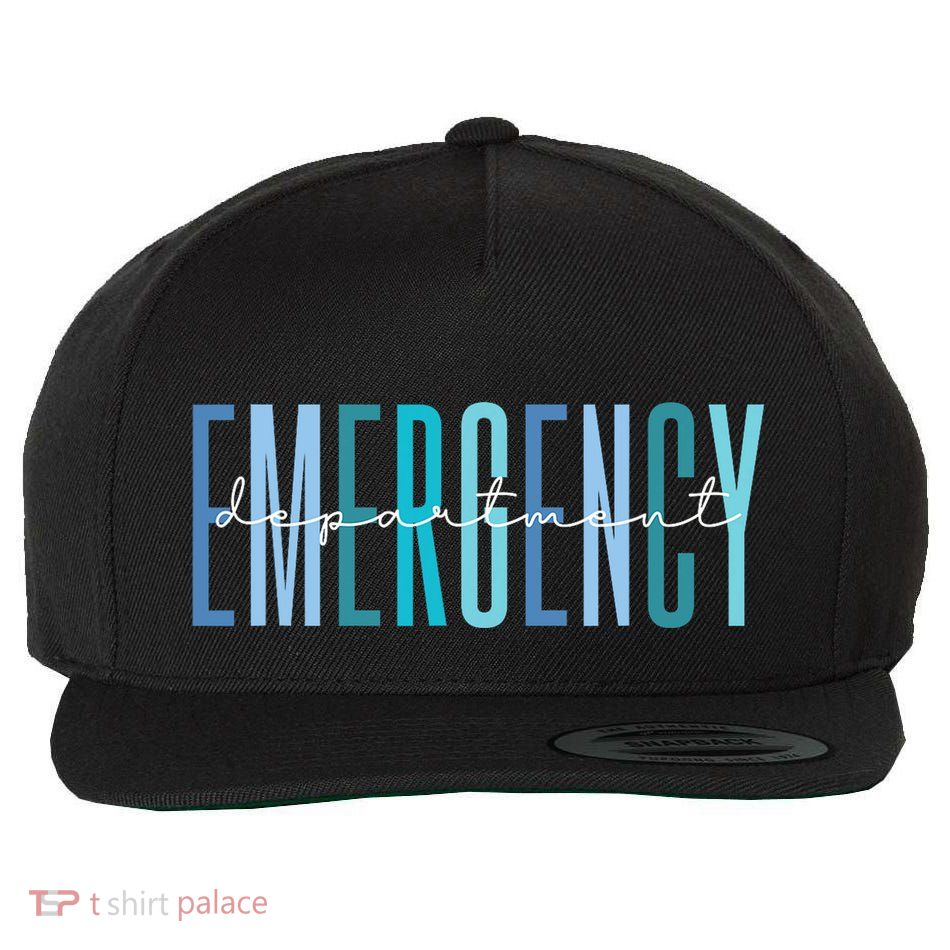 Er Nurse Emergency Department Emergency Room Healthcare Wool Snapback Cap