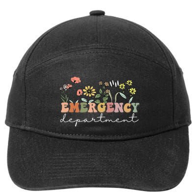 Er Nurse Emergency Department Emergency Room Healthcare 7-Panel Snapback Hat