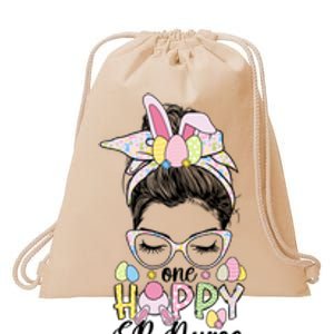 Emergency Nurse Easter Bunny Er Nurse Easter Day Gift Drawstring Bag