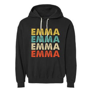 Emma Name Garment-Dyed Fleece Hoodie