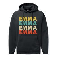 Emma Name Performance Fleece Hoodie