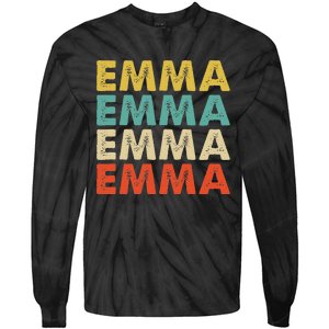 Emma Name Tie-Dye Long Sleeve Shirt