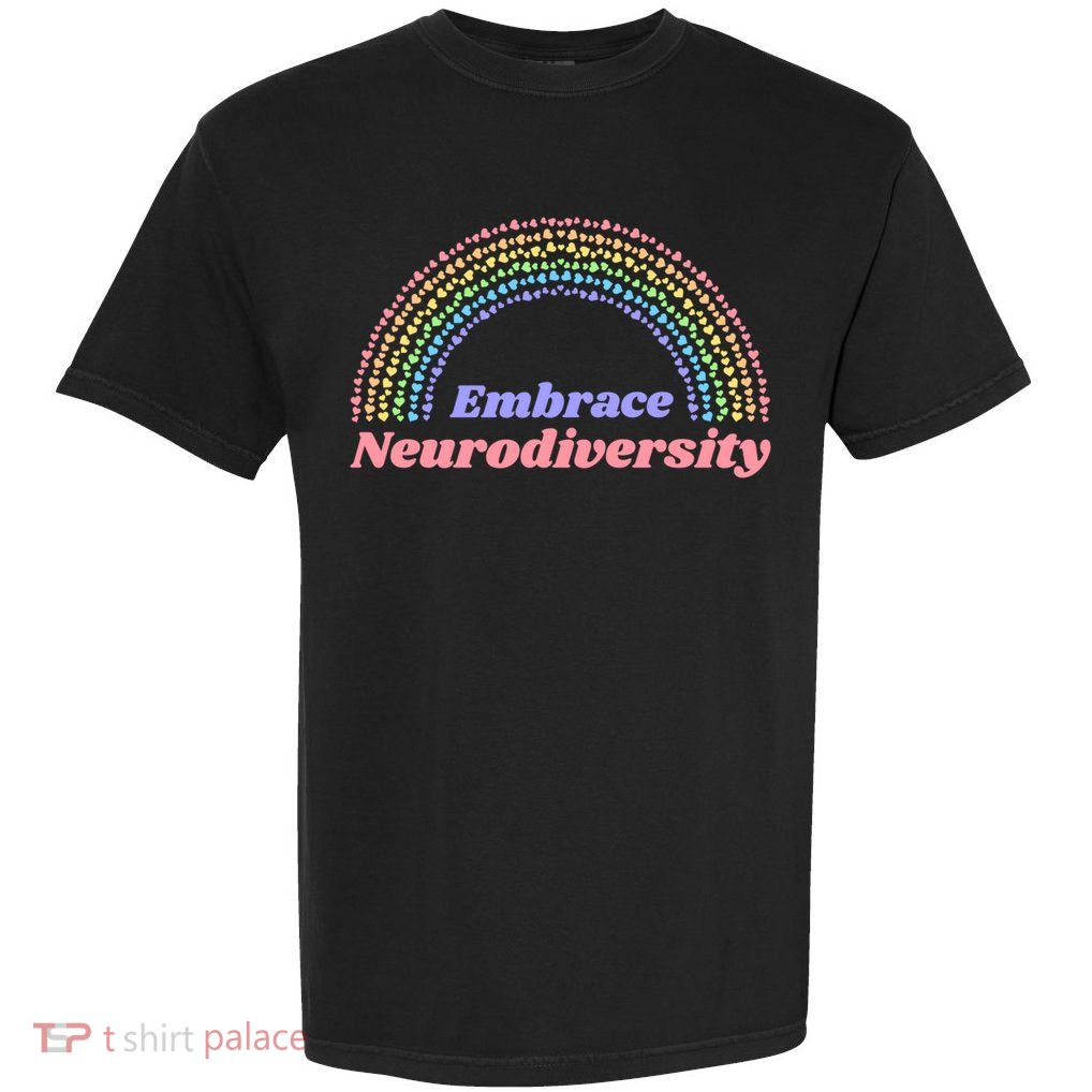 Embrace Neurodiversity Garment-Dyed Heavyweight T-Shirt