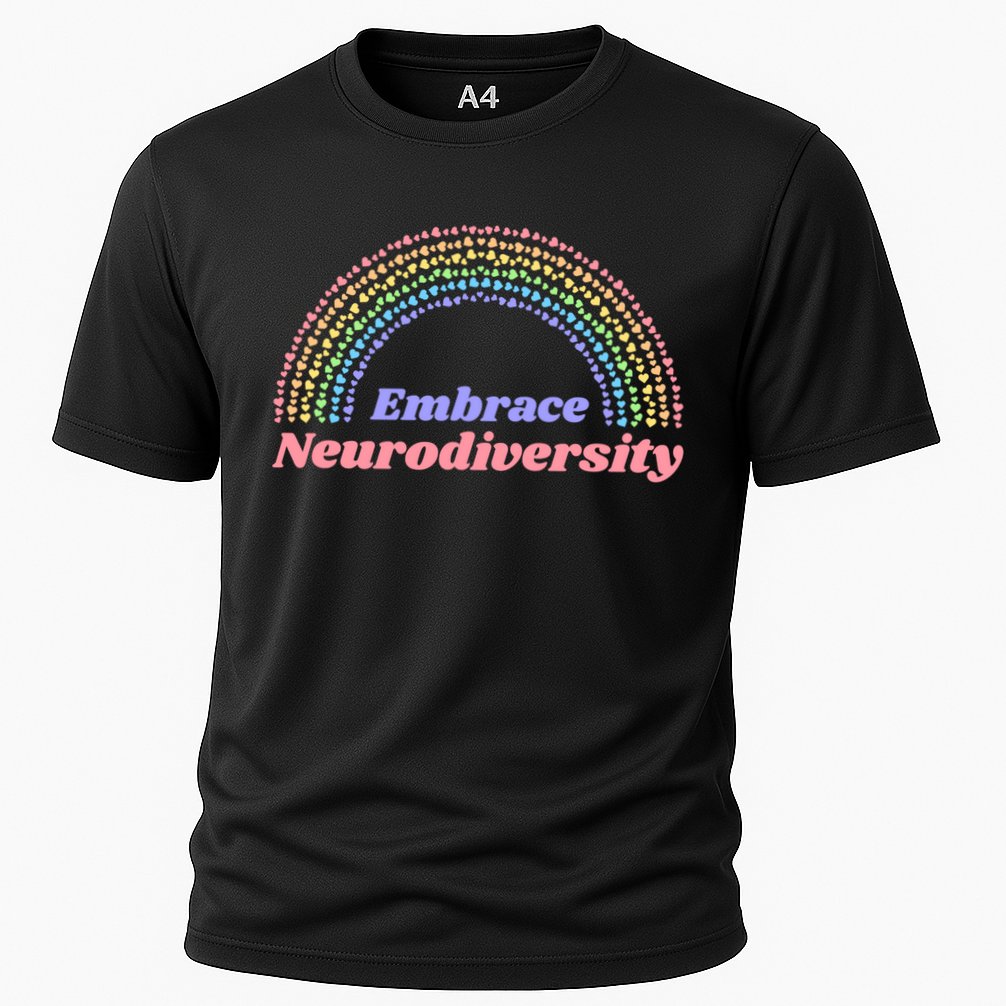 Embrace Neurodiversity Cooling Performance Crew T-Shirt