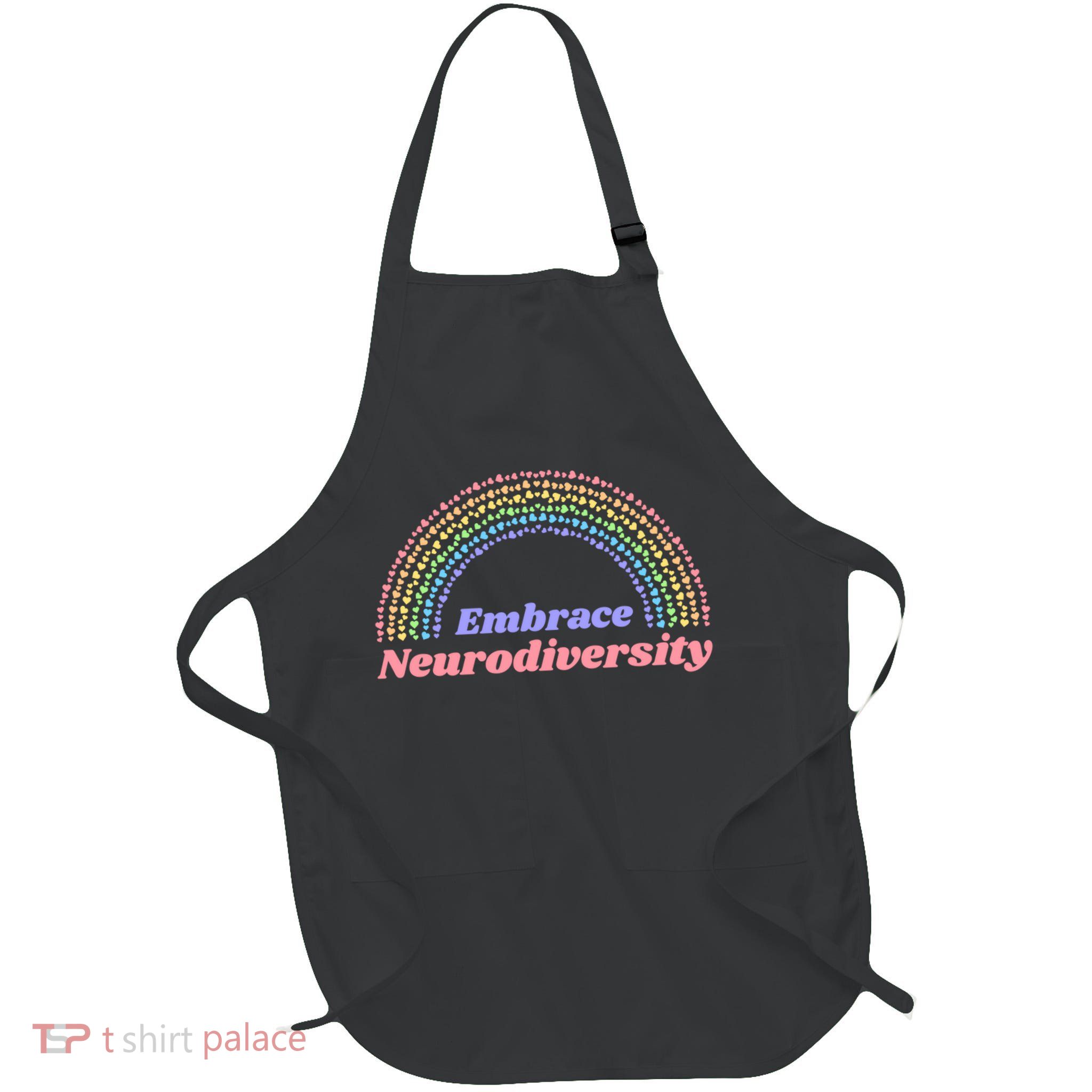 Embrace Neurodiversity Full-Length Apron With Pockets
