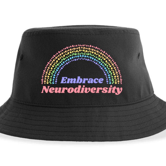 Embrace Neurodiversity Sustainable Bucket Hat