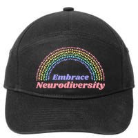 Embrace Neurodiversity 7-Panel Snapback Hat
