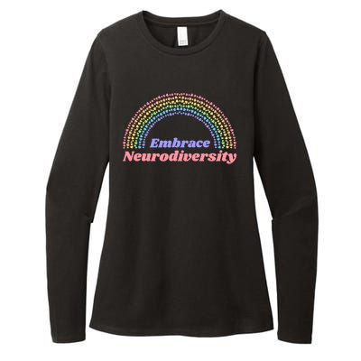 Embrace Neurodiversity Womens CVC Long Sleeve Shirt