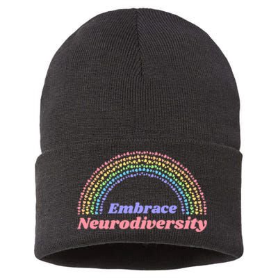 Embrace Neurodiversity Sustainable Knit Beanie