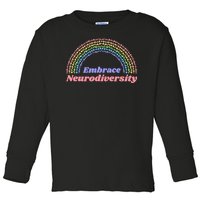 Embrace Neurodiversity Toddler Long Sleeve Shirt