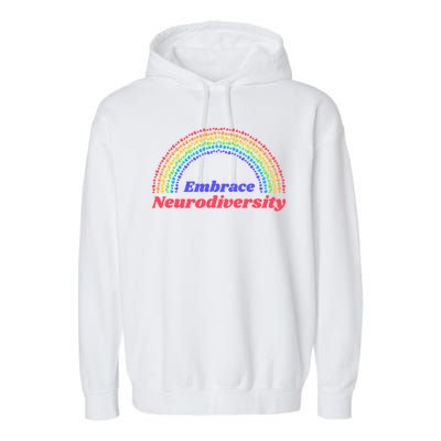 Embrace Neurodiversity Garment-Dyed Fleece Hoodie