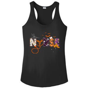 Emergency Nurse ER Nurse Halloween Spooky Season Nursing Ladies PosiCharge Competitor Racerback Tank