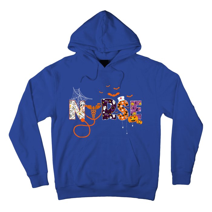 Emergency Nurse ER Nurse Halloween Spooky Season Nursing Hoodie