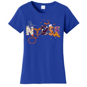 Emergency Nurse ER Nurse Halloween Spooky Season Nursing Women's T-Shirt