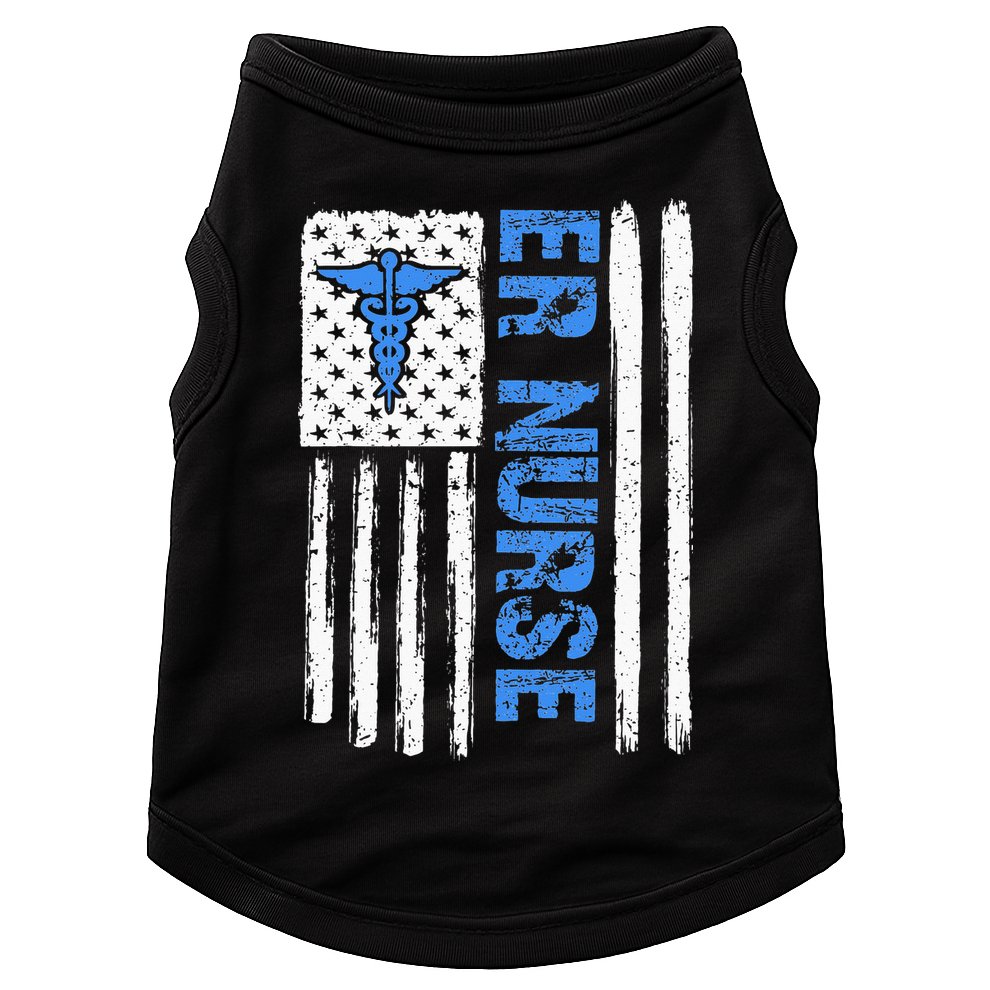 ER Nurse Emergency Room Nurse Doggie Tank
