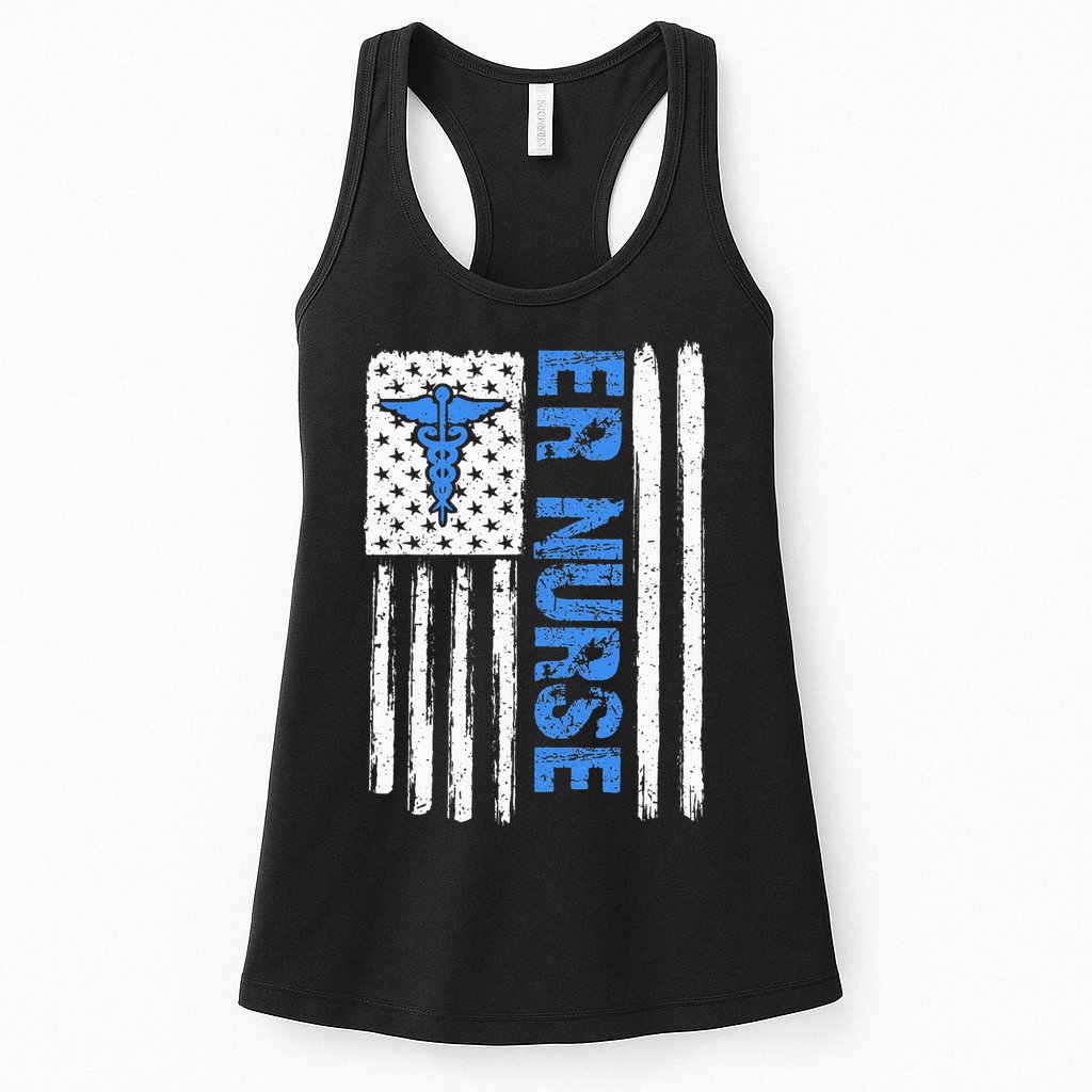 ER Nurse Emergency Room Nurse Womens Tank Top