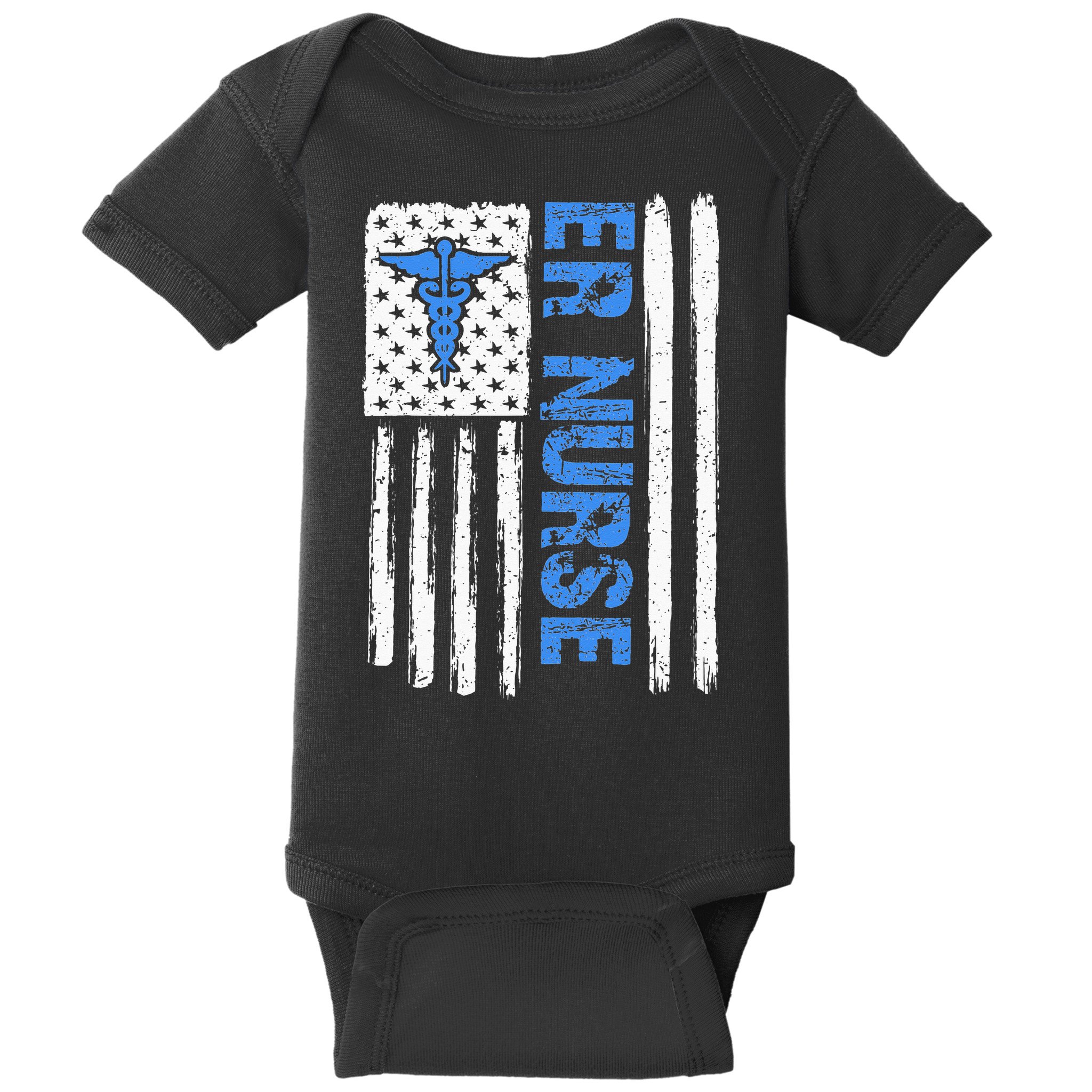 ER Nurse Emergency Room Nurse Baby Bodysuit