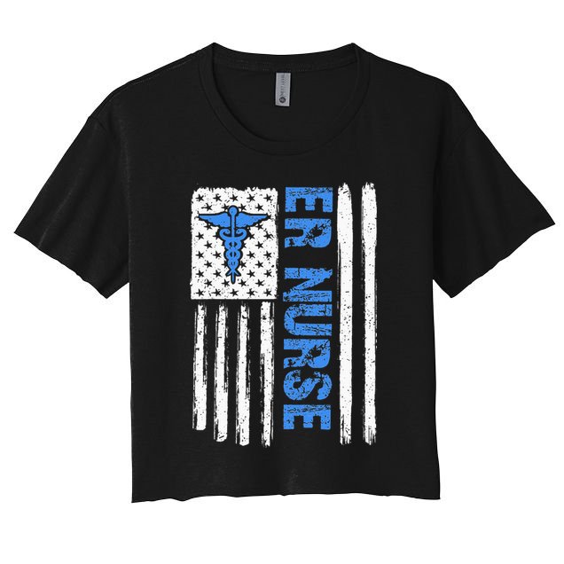 ER Nurse Emergency Room Nurse Crop Top