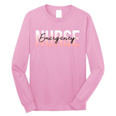 Er Nurse Emergency Room Nurse Registered Nurse Gift Long Sleeve Shirt