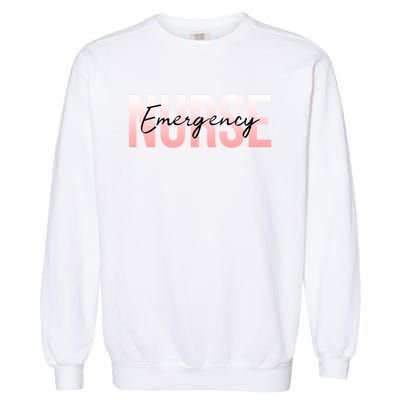 Er Nurse Emergency Room Nurse Registered Nurse Gift Garment-Dyed Sweatshirt