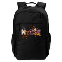 Emergency Nurse ER Nurse Halloween Spooky Season Nursing Daily Commute Backpack