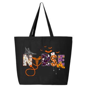 Emergency Nurse ER Nurse Halloween Spooky Season Nursing 25L Jumbo Tote