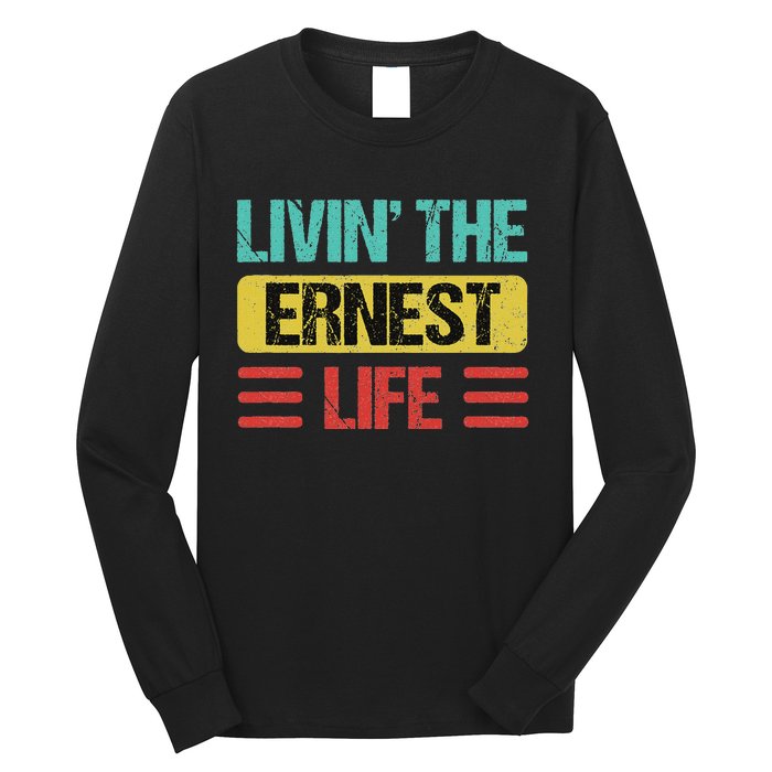 Ernest Name Long Sleeve Shirt