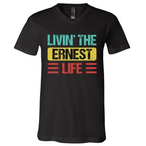 Ernest Name V-Neck T-Shirt