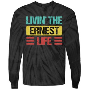 Ernest Name Tie-Dye Long Sleeve Shirt